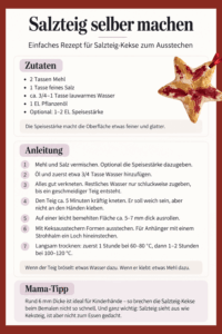 Salzteig DIY - sofort in Weihnachtsstimmung